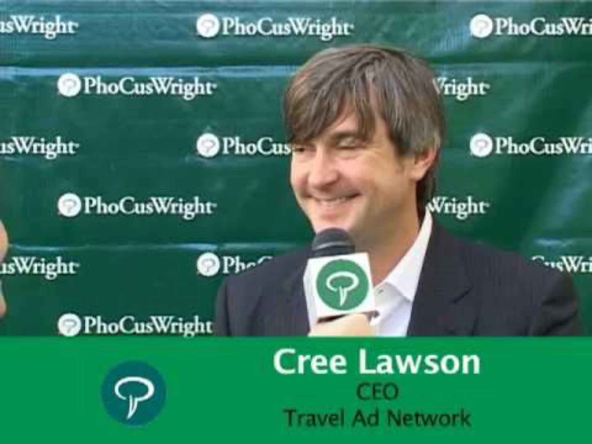 Cree Lawson interviewed at PhoCusWright as CEO of Travel Ad Network